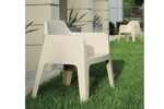 Sedia Stuhl Plus 1418800 olive Kunststoff
