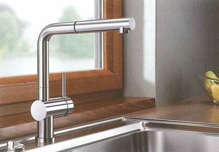 Blanco Armatur Linus-S-F 514023 chrom Vorfenster