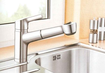 Blanco Armatur Elipso-S-F II 514911 chrom Vorfenster
