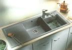 Blanco Einbauspüle Axia 8S Silgranit alumetallic ab80cm