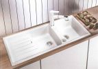 Blanco Einbausp&uuml;le Lexa 8 S Silgranit wei&szlig; ab 80 cm