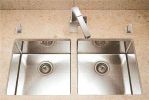 Blanco Unterbausp&uuml;le Steelart Claron 2x 400-U Edelstahl