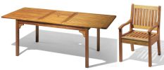 Auszieh-Tisch Lifetime mit 5 Sessel