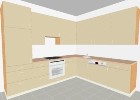 Nolte K&uuml;che L&auml;nge 280cmx230cm Design Nova Lack L19H90