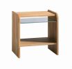 T-drei Nachtk�stchen Anita NANF55 Kernbuche m. Glasfach