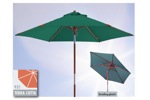 Doppler Schirm Havanna Junior 240 cm terra cotta