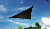 Doppler Sonnensegel Alupro Dreieck 3,6m weiß