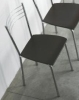 Sedia Stuhl Nadia 1152109 Metall /  Furnier walnuss