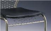 Sedia Sitzkissen zu Stuhl Casta 191002 Leder schwarz