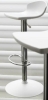 Sedia Drehhocker Guliver 275810 Metall/Kunstst. rot