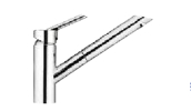 Sedia Armatur Oz  Auszug chrom 020746