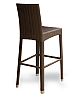 Alex Barstuhl Plectamo outdoor, Farbe: mocca
