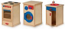 Set Küchenzeile: Waschmaschine Küchenherd Küchenspüle